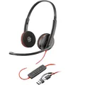 Poly Blackwire 3220, Headset, schwarz