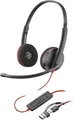 HP Poly Blackwire 3220 Stereo USB-C Headset + USB-C/A Adapter #AL005