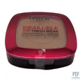 L'Oréal Paris Infaillible 24H Fresh Wear Make-Up-Puder 330 Hazelnut, mattierende