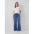 s.Oliver Weite Jeans Jeans-Hose SURI Jeans Suri / Regular Fit / High Rise / Wide Leg blau 46/32