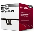 Anhängerkupplung abnehmbar für Audi Q3 Sportback 06.2019-jetzt neu top