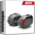 SEITENKOFFER MONOKEY SIDE SCHWARZ 70 LT GIVI YAMAHA TDM 900 2008 08 2009 09