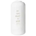 Vase "Die Liebe blüht zu jeder Zeit"
