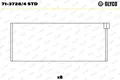 PLEUELLAGERSCHALE FÜR SEAT CORDOBA (6K1, 6K2) - GLYCO 71-3728/4 STD