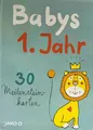 Babys 1. Jahr, 30 - Meilenstein-Karten, Größe: 12 x 17 cm, Geburt, Nachwuchs,