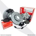 Zimmermann Sport Bremsscheiben + Beläge + Wako für SKODA Superb 7Zc vorne