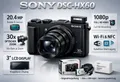 Sony DSC-HX60 Schwarz - Kompakte Digitalkamera - 20.4 MP - Foto Reise Kamera OVP