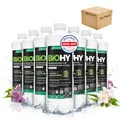 BiOHY Bodenreiniger für Wischroboter Station mit Frühlingsduft (9 x 1 Liter) | Reinigungsmittel Konzentrat für alle Wisch & Saugroboter mit Nass-Funktion | Schaumarm & Streifenfrei | Für alle Böden