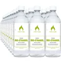 30 x 1 Liter Bioethanol Premium 96,6% Kamin Bio Alkohol in 1 Liter-Flaschen