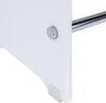Badhocker Duschhocker aus Acryl weiß 46 cm hoch rutschfest stabil ergonomisch komfortabel, 9681011000099