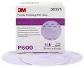 3M Polierscheibe Hookit 30371, ca. 8 cm, Körnung P600, violett