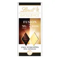 Lindt Excellence Fusion von Edelbitter auf weißer Schokolade 100g
