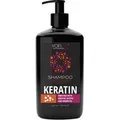 Keratin Shampoo Salz Frei - Mit Moroccan Arganöl & Totes Meer Mineralien Für Lockiges, Welliges und Glattes Haar Sulfate Frei ...
