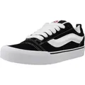 Vans Knu Skool Schwarz/Weiß - Uni Sneaker - VN0009QC6BT - Schwarz - 40