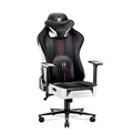Diablo Gaming Stuhl Stoff X-Player 2.0 - Breite Sitzfläche - Gaming Chair mit 3D Armlehnen - Nacken/- Lendenkissen Wippfunktion - Bürostuhl 150 kg - Pc Gaming Stuhl Ergonomisch - Normal (L)