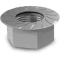 K2 Systems Sperrzahnmutter M10 DIN6923 A2 1000042 EDELSTAHL VA A2
