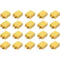 Reely 1399717 Akku Stecker XT60 vergoldet 20 St.