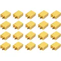 Reely 1399717 Akku Stecker XT60 vergoldet 20 St.