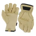 Makita P-84648 Cow Driver Lederhandschuhe, Größe XL