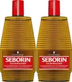 Schwarzkopf SEBORIN Haarwasser gegen Schuppen und Kopfjucken Haarpflege 2x 400ml