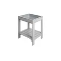 Roba Outdoor Kinder-Spieltisch   ¦ grau ¦ Maße (cm): B: 38,5 H: 50 T: 31.8