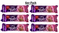 6er-Pack PARLE Hide & Seek Fab Erdbeer Strawberry Kekse 112g