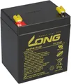 Kung Long Akku 12V 4,5Ah Blei Gel Batterie Notstrom Alarm USV Solar 4Ah 4.5Ah