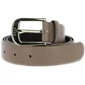 BOSS Ledergürtel Anna Leather Belt aus echtem Rindsleder braun W85