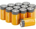Amazon Basics Everyday Alkalibatterien, Typ D, 1,5 V, 12 Stück