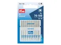 Prym 154110 Nähmaschinennadeln mit Flachkolben - Universal - No. 70 - 100 - 10 S