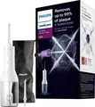 Philips Sonicare Munddusche kabelloser Power Flosser 3000 HX3826, Aufsätze: 2 St., Quad Stream-Technologie, 2 Modi für die Reinigung, 3 Intensitätsstufen