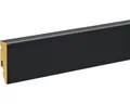 Sockelleiste FU062L1 MDF schwarz 15x58x2400 mm