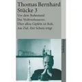 Suhrkamp Stücke 3 (Deutsch, Thomas Bernhard, 1988) (7107950)