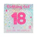 Depesche 0011694-001 Pop-up Glückwunschkarte zum 18. Geburtstag, Klappkarte mit Musik, Lichtelementen und einem originellen Spruch, Geburtstagskarte inkl. Umschlag, Format 15,5 x 15,5 cm