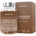 Aavalabs Ashwagandha KSM-66® | 1000 mg | Stress & Schlaf | 120 Kapseln