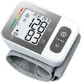Sanitas Handgelenk-Blutdruckmessgerät SBC 15 für vollautomatische Messungen von Blutdruck und Puls, Medizinprodukt, inkl. Aufbewahrungsbox, 2 x 60 Speicherplätze