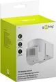 Goobay Infrarot Außenwand-Bewegungsmelder Aufputz-Wandmontage 180° 12 m 0160003