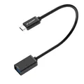 USB-C auf USB-A OTG Adapter – schwarz