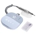 NÉONAIL Elektrische Nagelfräser - Nail Drill One Touch 21W - Elektrische Nagelfeile Maniküre Pediküre Set - Nagelfräser Maniküre - Fräser für Gelnägel - Set mit 4 Fräsen