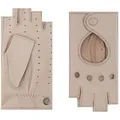 Roeckl Lederhandschuhe FLORENZ AUTOFAHRER Autofahrerhandschuhe mit Druckknopf beige 7