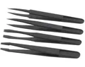 Donau Elektronik Kunststoff Pinzetten Set 4-tlg. / PZ84