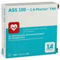 ASS 100-1A Pharma TAH Tabletten 100 St. PZN 06312077