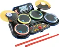 VTech Kidi DJ Drums – Elektronisches Schlagzeug mit Leuchteffekten und Lernmodus