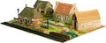 Domus Kits Domus Kits40205 1547 Teile Dihorama 2 Hausmodell, Maßstab 1:87, Mehrfarbig