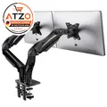 Monitorhalterung 2 Monitore VESA 75 100 360 Drehbar