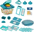 Genius Nicer Dicer Chef Professional Lebensmittelschneider Set 23-tlg. NEU OVP