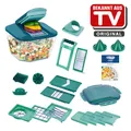 GENIUS Nicer Dicer Chef Professional Set 23-teilig grün Multifunktions-Schneider
