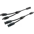SCHWAIGER Adapter, Solar 2in1, 20 cm - schwarz