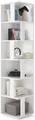 BEGA OFFICE Eckregal Corner Shelf, mit 6 offenen Fächer, 37,5x37,5x186 cm