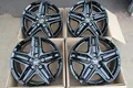 VW Bus T5 T6 T6.1 T7  Satz 18 Zoll Felgen Alufelgen Borbet CWZ schwarz glänzend